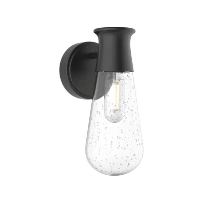 Kuzco Marcel 5-in 1 Light Clear Glass/black Outdoor Wall 60w Alora Mood