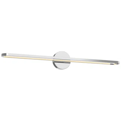 Kuzco Marlon Led 36-in Chrome Vanity Light In Silver