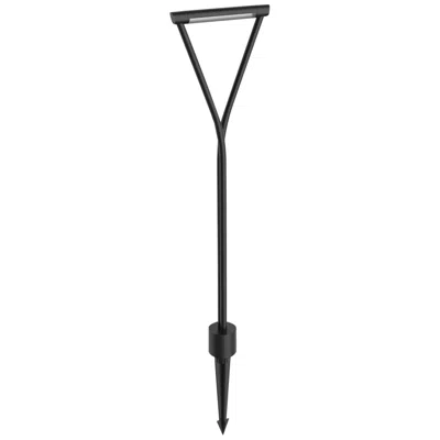 Kuzco Maro 26 1/2" High Black Aluminum Led Outdoor Path Light