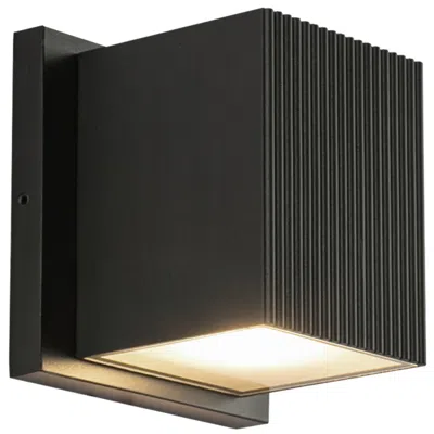 Kuzco Mavis Led 4-in Black Exterior Wall Sconce