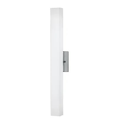 Kuzco Melville 24" High Brushed Nickel Ada Led Wall Sconce