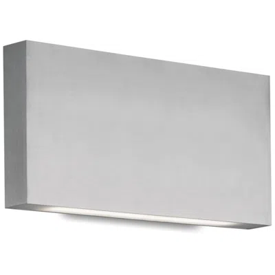 Kuzco Mica Led 10-in Brushed Nickel All-terior Wall Sconce