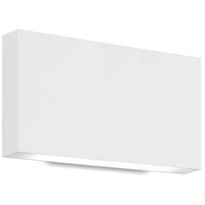 Kuzco Mica Led 10-in White All-terior Wall Sconce