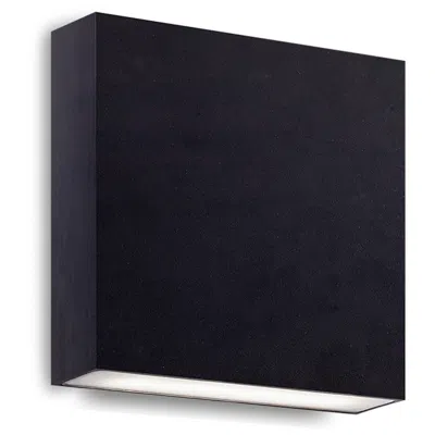 Kuzco Mica Led 6-in Black All-terior Wall Sconce