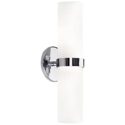 Kuzco Milano Led 15-in Chrome Wall Sconce