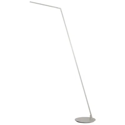 Kuzco Miter Led 58-in Brushed Nickel Led Floor Lamp