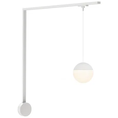 Kuzco Monae 1 Light White Dimmable 4000k Led Trilo Track Wall Kit