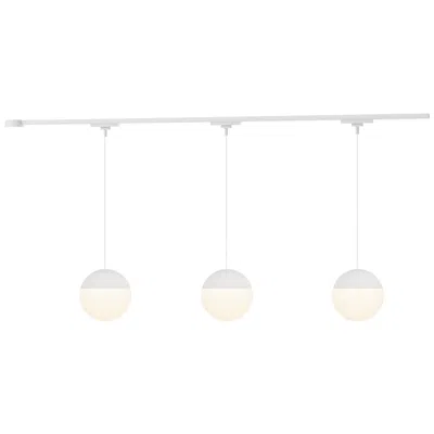 Kuzco Monae 3 Light White Dimmable 4000k Led Trilo Track Ceiling Kit