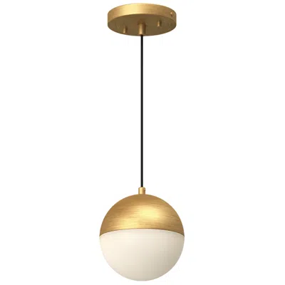 Kuzco Monae Led 6-in Brushed Gold Pendant