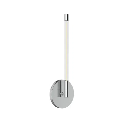Kuzco Motif Led 14-in Chrome Wall Sconce