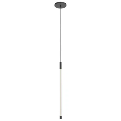Kuzco Motif Led 21-in Black Pendant