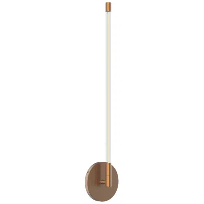 Kuzco Motif Led 22-in Brushed Gold Wall Sconce