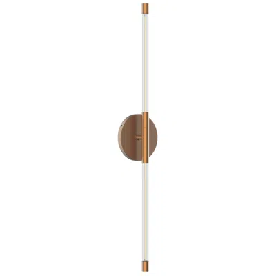 Kuzco Motif Led 26-in Brushed Gold Wall Sconce