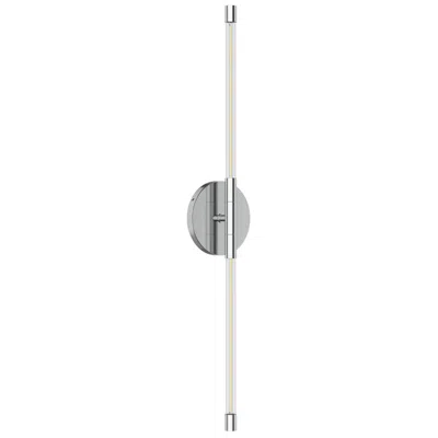Kuzco Motif Led 26-in Chrome Wall Sconce