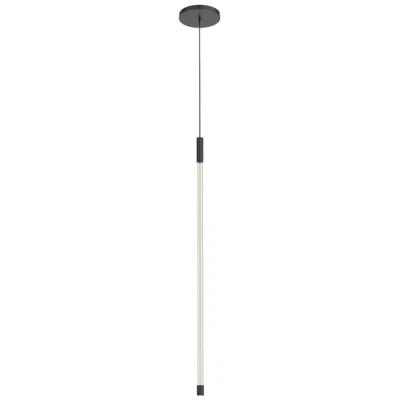 Kuzco Motif Led 27-in Black Pendant