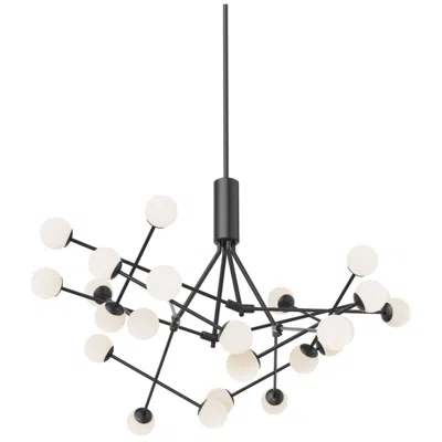 Kuzco Moto Led 39-in Black Led Chandeliers