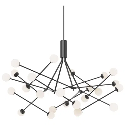 Kuzco Moto Led 56-in Black Led Chandeliers