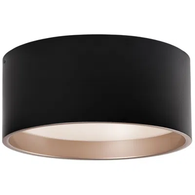 Kuzco Mousinni Led 18-in Black Flush Mount