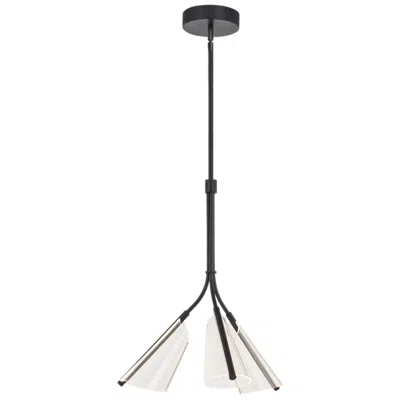Kuzco Mulberry Led 22-in Black/light Guide Pendant