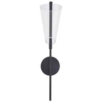 Kuzco Mulberry Led 24-in Black/light Guide Wall Sconce