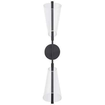 Kuzco Mulberry Led 29-in Black/light Guide Wall Sconce