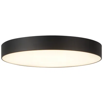 Kuzco Musa 11-in Black Dimmable Led Flush Mount