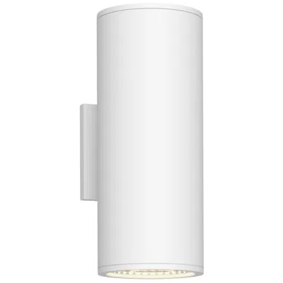 Kuzco Nordic 12-in (5-in Dia.) White Led Exterior Wall