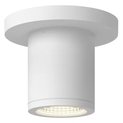 Kuzco Nordic 3-in (2-in Dia.) White Led Exterior Ceiling