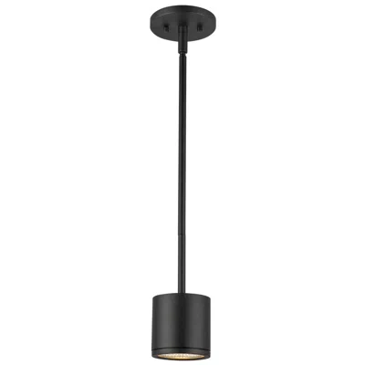 Kuzco Nordic 3-in (3-in Dia.) Black Led Exterior Pendant