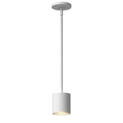 Kuzco Nordic 3-in (3-in Dia.) White Led Exterior Pendant