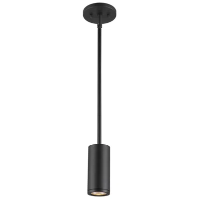 Kuzco Nordic 5-in (2-in Dia.) Black Led Exterior Pendant