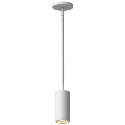 Kuzco Nordic 5-in (2-in Dia.) White Led Exterior Pendant