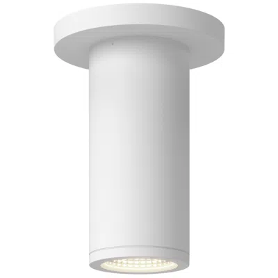 Kuzco Nordic 6-in (2-in Dia.) White Led Exterior Ceiling