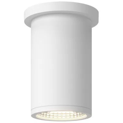Kuzco Nordic 6-in (3-in Dia.) White Led Exterior Ceiling