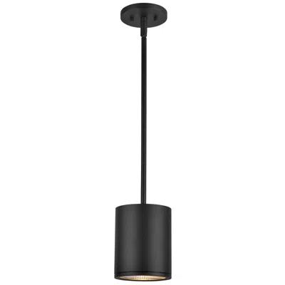 Kuzco Nordic 6-in (5-in Dia.) Black Led Exterior Pendant