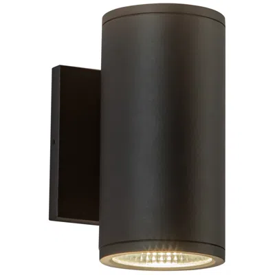 Kuzco Nordic 7-in (3-in Dia.) Black Led Exterior Wall