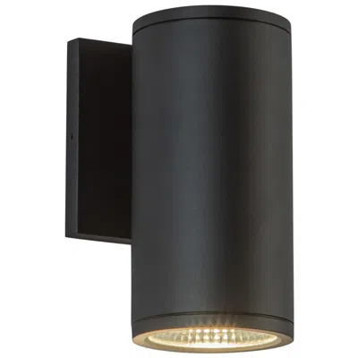 Kuzco Nordic 7-in (3-in Dia.) Black Led Exterior Wall