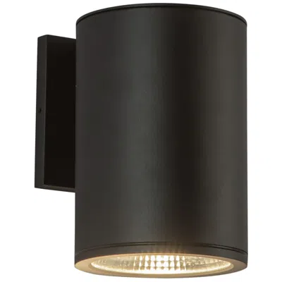 Kuzco Nordic 7-in (5-in Dia.) Black Led Exterior Wall