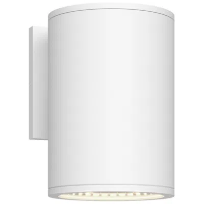 Kuzco Nordic 7-in (5-in Dia.) White Led Exterior Wall