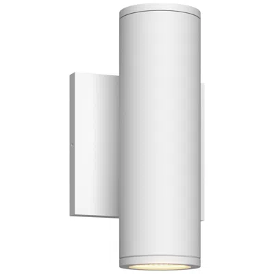 Kuzco Nordic 8-in (2-in Dia.) White Led Exterior Wall