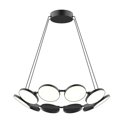 Kuzco Novel Led 25-in Black Led Chandeliers
