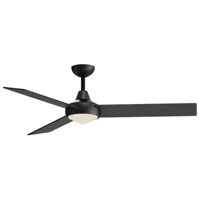 Kuzco Owens Led 56-in Matte Black Ceiling Fan