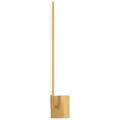 Kuzco Pandora Led 25-in Brushed Gold Wall Sconce