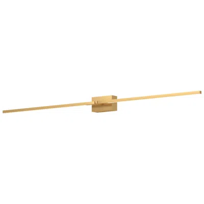 Kuzco Pandora Led 50-in Brushed Gold Wall Sconce