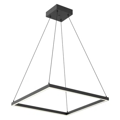 Kuzco Piazza Led 24-in Black Pendant