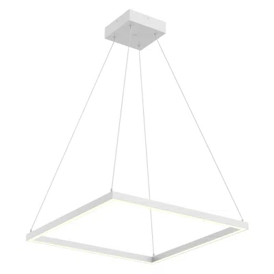 Kuzco Piazza Led 24-in White Pendant