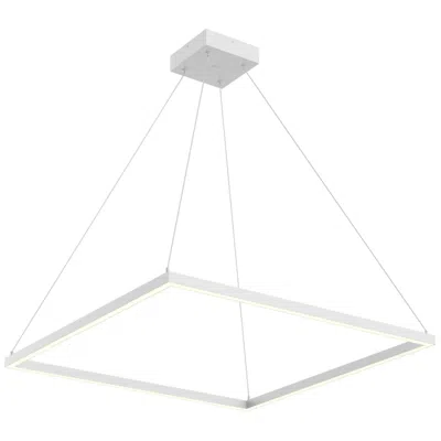 Kuzco Piazza Led 32-in White Pendant