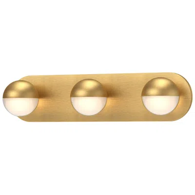Kuzco Pluto Led 21-in Brushed Gold Vanity Light