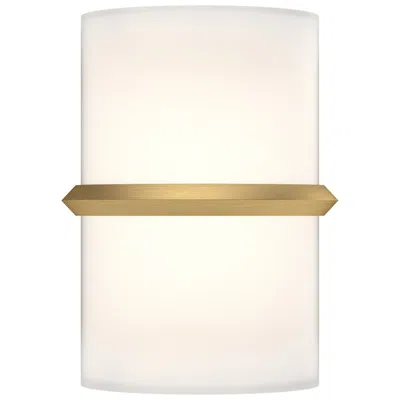 Kuzco Pondi Led 9-in Brushed Gold Wall Sconce