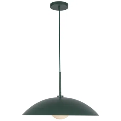 Kuzco Regent E26 19-in Pine Green Pendant